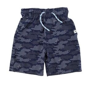 Tommy Bahama Active Boys Swimming Trunks Blue‎ Star Camo Print Drawstring
